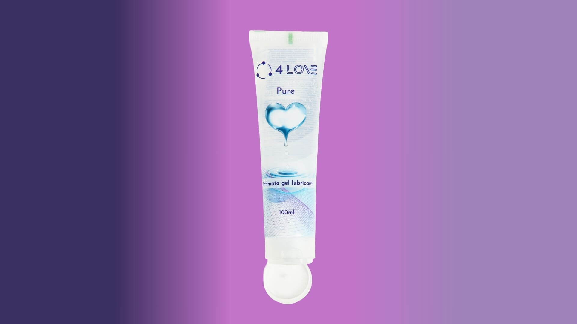 Lubrikantas 4LOVE Pure, 100 ml 6 pure 6 3